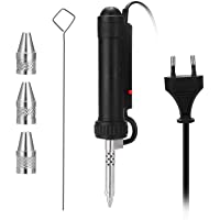 KKmoon ADT06 - Bomba desoldadora- soldadora al vacío- con ventosa de estaño- para soldar- eléctrica portátil y…